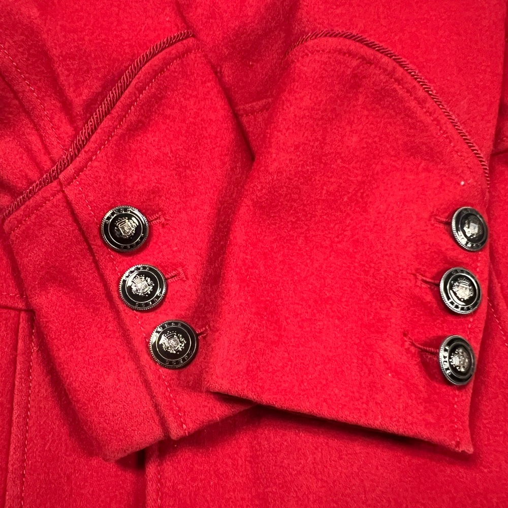 Guess Women's Vibrant Red Trench Coat - Picture 12 of 16